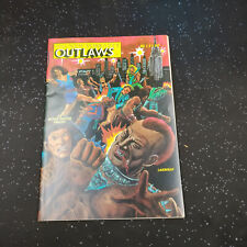 The New York City Outlaws #1 OUTLAW Comics 1984 ~ Ken Landgraf HIGH GRADE COMIC