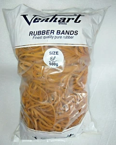 BULK Rubber Bands - Size 32/500g - 900 Pcs Elastic Office/School Supplies - Picture 1 of 9