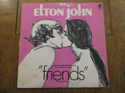 Elton John – Friends - 1971 - Paramount PAS-6004 Vinyl LP VG/G Foto 1 de 4