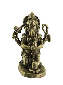 Ganesh Figurine With Lingam - Thailand Amulet Elephant God Ganesha # 349 - Picture 1 of 6