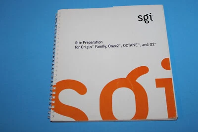 SGI Site Preparation for Origin Onyx2 Octane O2 Guide - Image 1 of 3