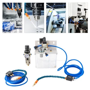 220V Kühlmittelpumpe Schmier Sprühsystem Werkzeugmaschine Kühlspritzger 3L - Bild 1 von 13