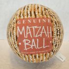 Genuine Huggable Matzah Ball Plush Toy 8 inch Shulsinger Judaica Jewish Vtg 1995
