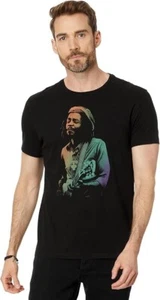 John Varvatos Peter Tosh T Shirt Men 2XL Black Reggae Rasta Music SS NWT $168 - Picture 1 of 10