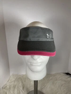 Under Armour Visera Heatgear Gris/Rosa Ajustable Mujer OSFA Foto 1 de 4