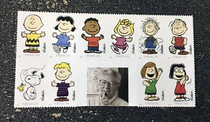 2022USA #5726 Forever Charles M Schulz - Top Block of 10 charlie brown peanuts - Picture 1 of 1