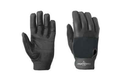 GLOBAL LEATHER Globaleather Full Fingered Sure Grip Wheelchair Gloves Black Small