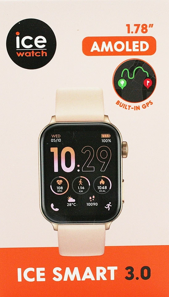 ✅ ICE-WATCH Smartwatch ICE Smart 3.0 Roségoldfarben / Beige 024303  ✅ - Bild 1 von 1