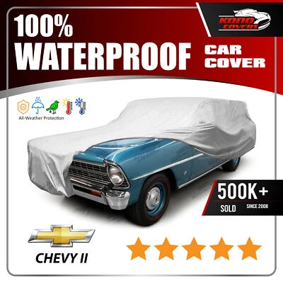 CUBIERTA COCHE CHEVY CHEVY II Wagon 1962-1968 - 100% impermeable 100% transpirable Foto 1 de 4
