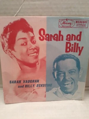 SARAH VAUGHAN & BILLY ECKSTINE 7" EP 45rpm 4 song Mercury ZEP10002 UK NM disc - Image 1 of 4