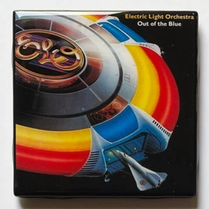 ELECTRIC LIGHT ORCHESTRA Out Of The Blue COASTER Custom Ceramic Tile ELO - Picture 1 of 5