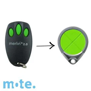 Merlin+ 2.0 E945M Genuine Garage Door Remote Suits Steel-Line ST50EVOB ST50EVO - Picture 1 of 12