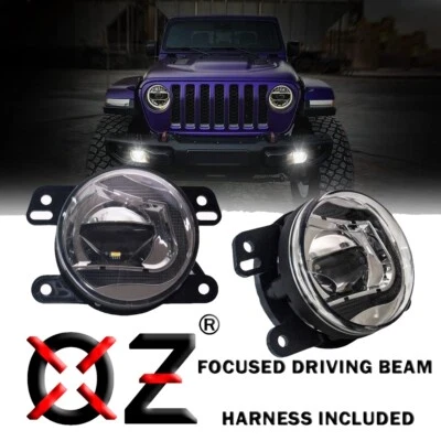 Luces antiniebla LED para Jeep Dodge Chrysler 2007-2015 JK JKU luces de circulación diurna Foto 1 de 4