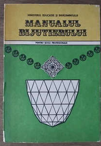 Romanian book the jeweler's manual Manualul Bijutierului by Guy Ionescu 1989 - Picture 1 of 6