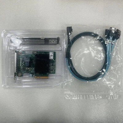 00JY196 IBM Lenovo ServeRAID M1210 12G Controller SAS3008 9300-4I + 8643 cabe - Bild 1 von 4