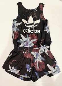 Women ADIDAS Originals Tropicalage Short Romper Small - Picture 1 of 7