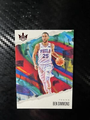 Ben Simmons 2019-20 Panini Court Kings Ruby /149 #46 - Image 1 of 3