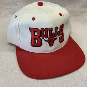 Chicago Bulls 2012 Montgomery Ward NBA Snapback Hat Cap White Red - Picture 1 of 5