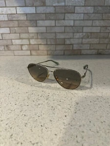 COACH WOMEN SUNGLASSES HC7140 CD474 Shiny Light Gold / Grey Gradient Polarized - Picture 1 of 6