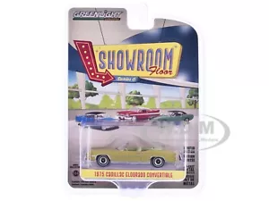 Cadillac Eldorado 1975 convertible oro florentino 1/64 por Greenlight 68060 D - Imagen 1 de 1