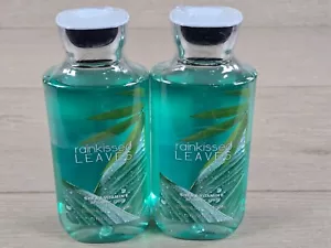 Lot Of (2) - Bath and Body Works Shower Gel Rain Kissed Leaves 10 Oz. Sealed - Picture 1 of 4