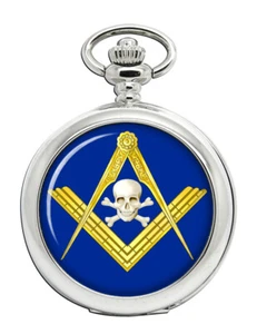 Masonic Skull Pocket Watch - Picture 1 of 4