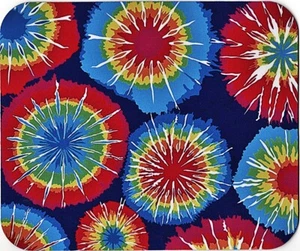 "Tie-Dyed" Pattern Computer / Laptop Mouse Pad - Picture 1 of 1