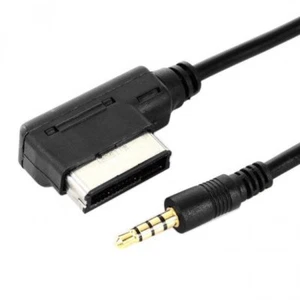 Car Adapter Cable For VW For Audi Media In AMI MDI To Stereo 3.5mm Audio Aux - Picture 1 of 1