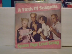 A FLOCK OF SEAGULLS-Space Age Love Song/Windows-45 Single-1982 Arista - Picture 1 of 2