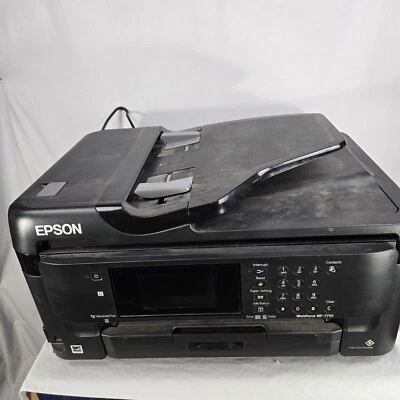 Epson WorkForce WF-7710 All-in-One Inkjet Printer  Heads Issue Read Description  - Image 1 of 4