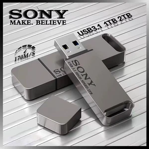 High Speed 2TB USB 3.0 Flash Drive 1TB 512GB 256GB Metal Memory Stick for Xiaomi - Imagen 1 de 15