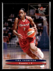 Tina Thompson 2003 Ultra WNBA #50 Houston Kometen - Bild 1 von 2