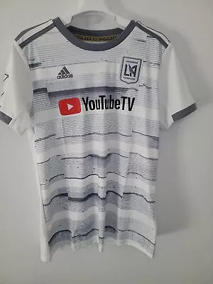 Camiseta de fútbol Adidas para mujer mediana LAFC Los Angeles FC MLS DP3978 NUEVA CON ETIQUETAS Foto 1 de 4