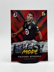 2024 Topps Superstars MLS Emanuel Reynoso Beast Mode #BM-23 Minnesota United FC - Picture 1 of 2
