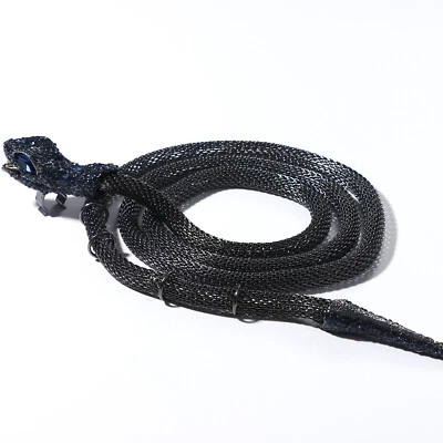 Brazalete gargantilla flexible ajustable brazalete serpiente punk para mujer Foto 1 de 4