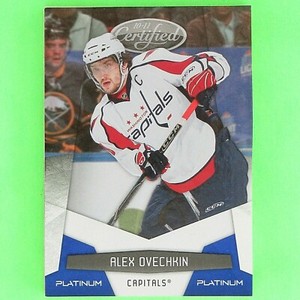 ALEX OVECHKIN 2010-11  CERTIFIED PLATINUM BLUE 234/250  #145  Capitals