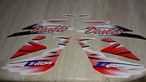 Dinli 50cc - 150cc OEM DL604 DIABLO BODY DECAL STICKER KIT COMPLETE - Picture 1 of 4