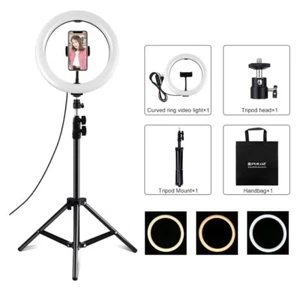 Luce Per Selfie, Lampada Led, Anello Con Un Diametro Da 26cm Per Selfie E Social - Foto 1 di 9