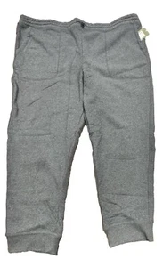 Mens Big & Tall Knit Jogger Drawstring Pants - Goodfellow & Co 2XB Railroad Gray - Picture 1 of 2