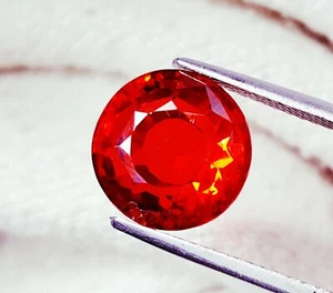 Gemas de circón de forma redonda de piedras preciosas sueltas transparentes de 18,02 quilates - Imagen 1 de 8