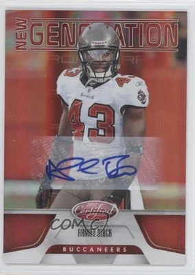 2011 Certified New Generation Mirror Red /250 Ahmad Black #153 Rookie Auto RC - Image 1 of 2