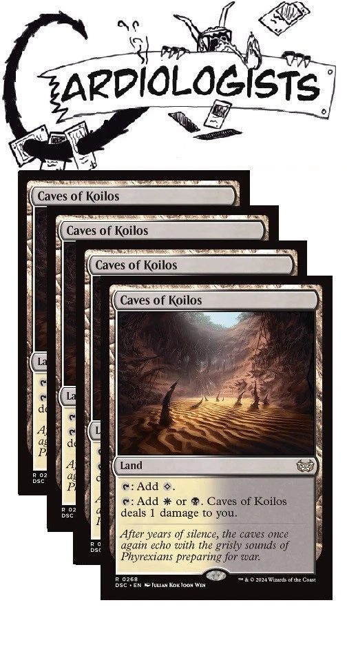 Caves of Koilos x4 | Magic the Gathering MTG | Duskmourn Commander DSC | NM - Image 1 of 1