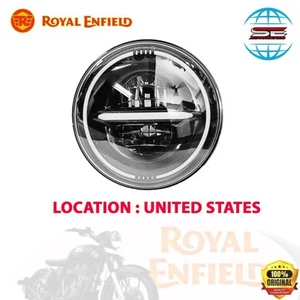 Royal Enfield new led headlight minus 7" for hunter 350 meteor 350 / thar / jeep - Foto 1 di 8