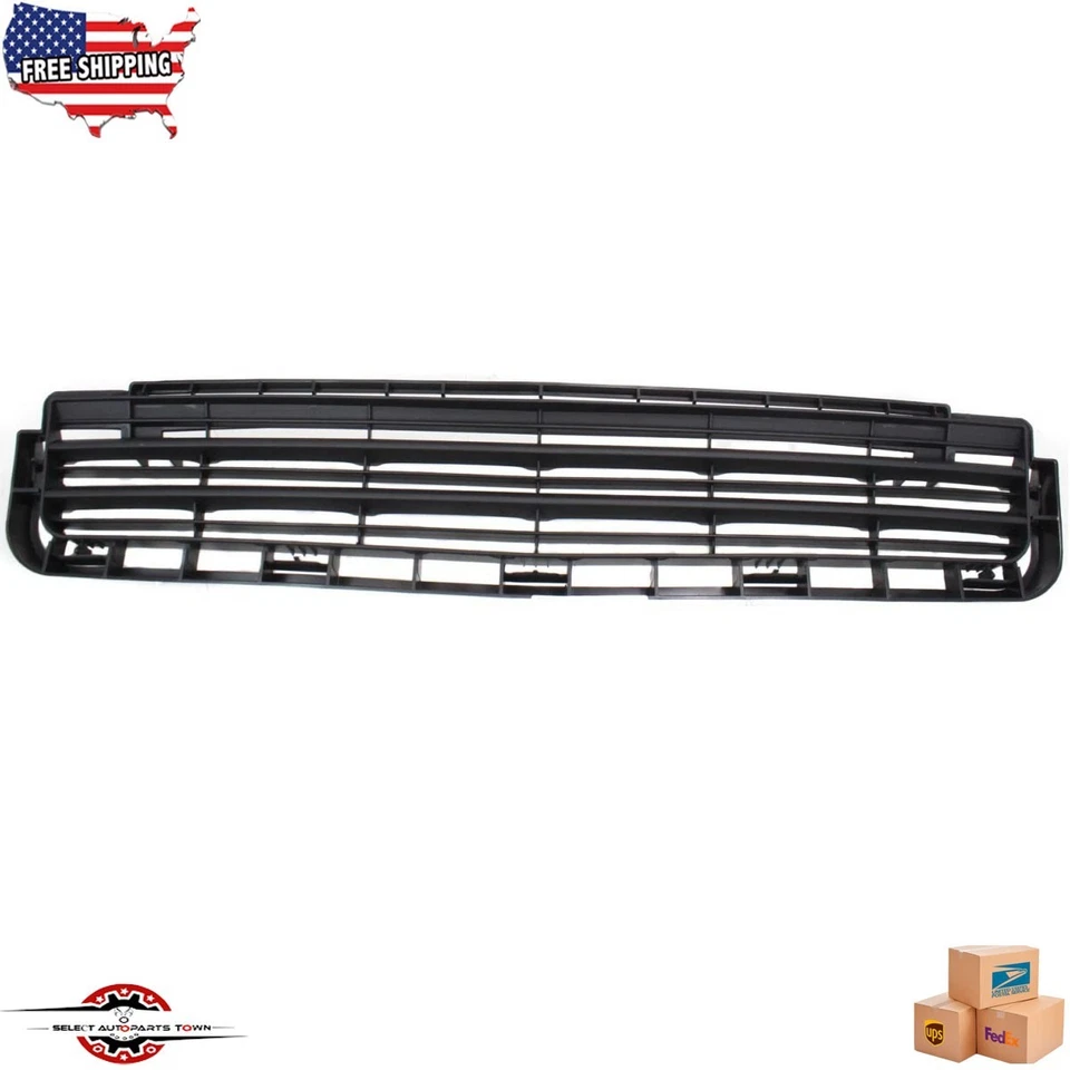 Fits 2009-2010 Pontiac Vibe Front Center Bumper Grille Primed Plastic GM1036121 - Image 1 of 4