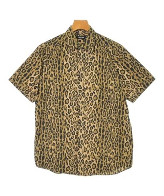 PUBLIC IMAGE Casual Shirts BeigexBlack(Leopard Pattern) 2200627164071 - Image 1 of 4