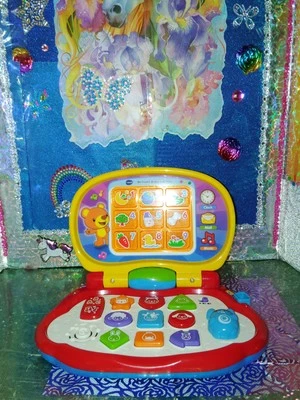 🦄Vtech /Brilliant Baby Laptop Interactive Travel Kids Learning Educational Toy! - Image 1 of 4