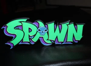 Spawn 3D printed Logo Sign Wall Desk Shelf Art - Picture 1 of 16