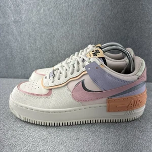 Sz 8.5 - Women's Nike Air Force 1 Shadow 'Orange Chalk Pink Glaze' CI0919-111 - Picture 1 of 18