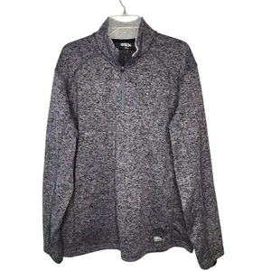 Eddie Bauer Pullover Herren XL Radiator Fleece 1/4 Zip Pulli Schwarz Neu Mit Etikett - Bild 1 von 6