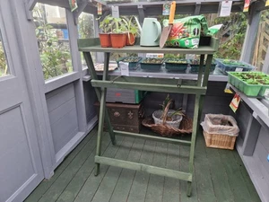 Gardeners Potting Tray on Folding Stand - Picture 1 of 11